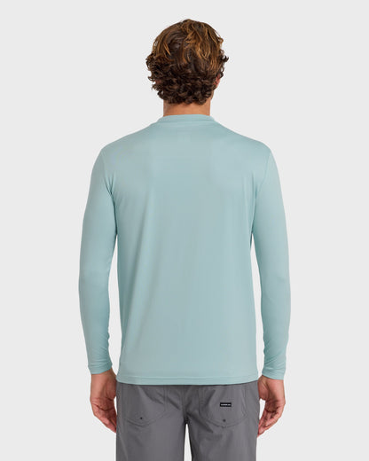 Everyday Long Sleeve Surf Tee - Blue Haze