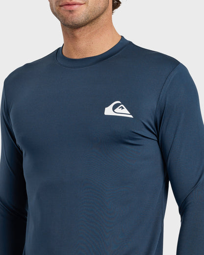 Everyday Long Sleeve Surf Tee - Dark Denim