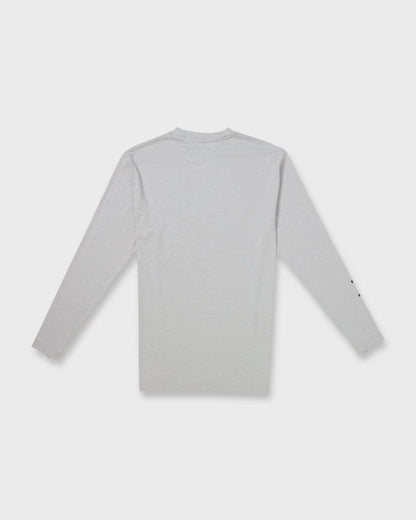 Everyday Long Sleeve Surf Tee - Light Grey Hth