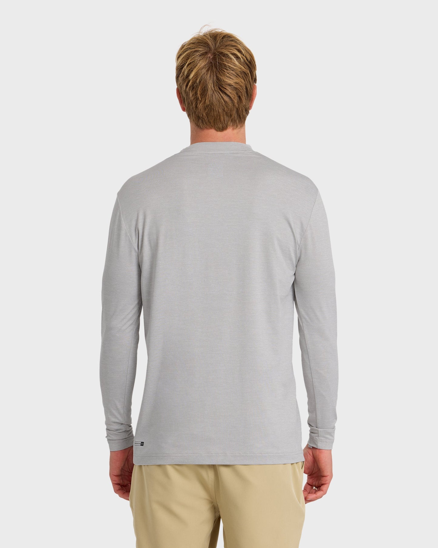 Everyday Long Sleeve Surf Tee - Light Grey Hth