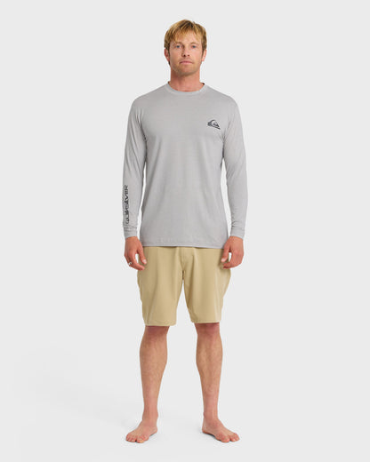 Everyday Long Sleeve Surf Tee - Light Grey Hth