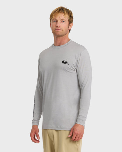Everyday Long Sleeve Surf Tee - Light Grey Hth