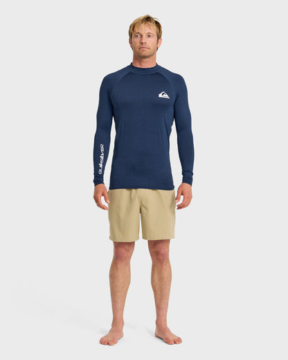 Everyday UPF 50 Long Sleeve Rashguard - Navy Heather