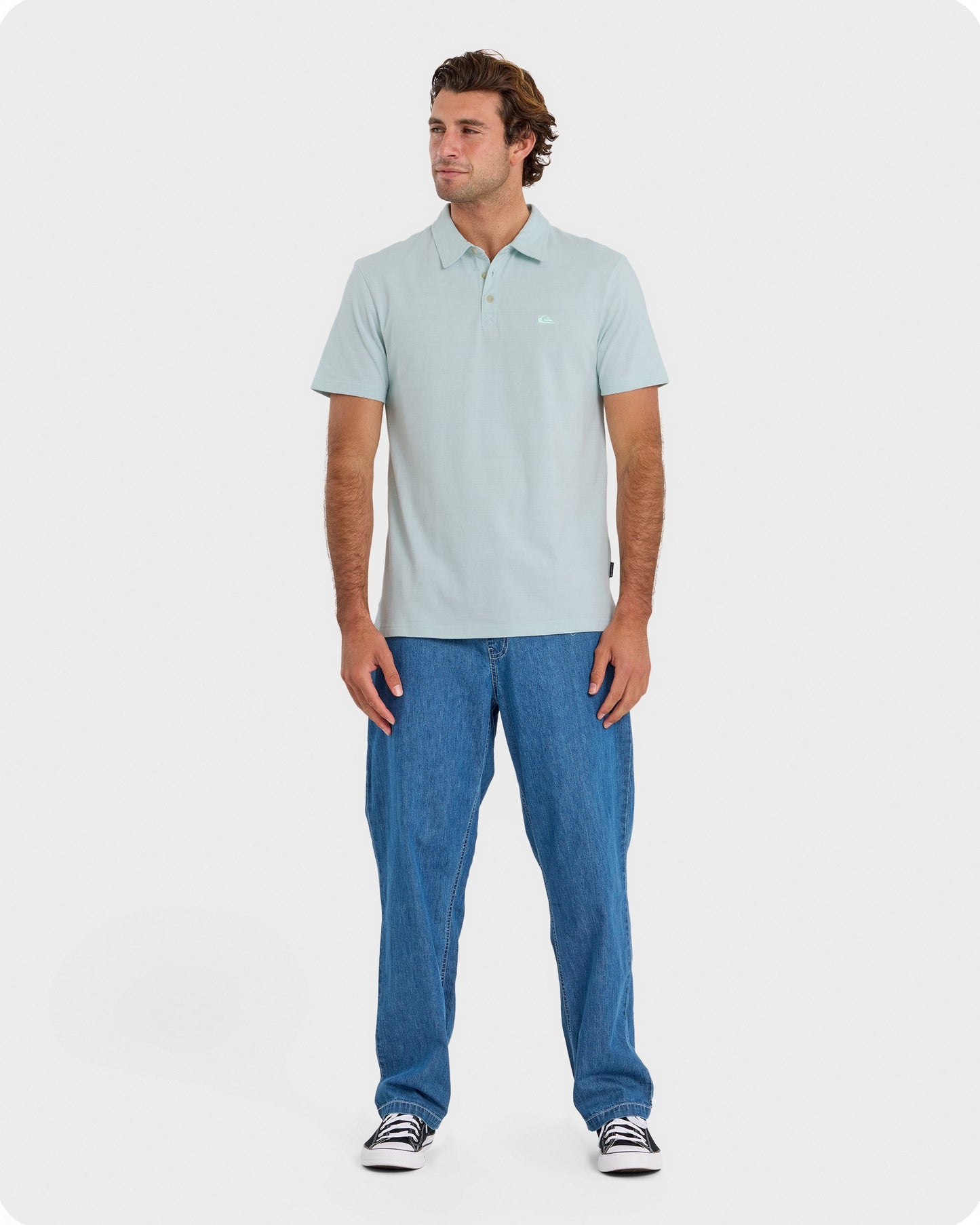 Sunset Cruise Polo Shirt - Blue Haze