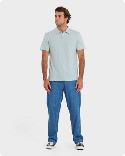 Sunset Cruise Polo Shirt - Blue Haze
