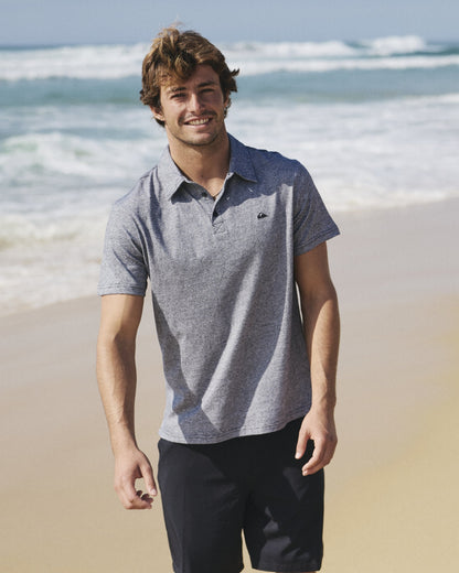 Sunset Cruise Polo Shirt - Black