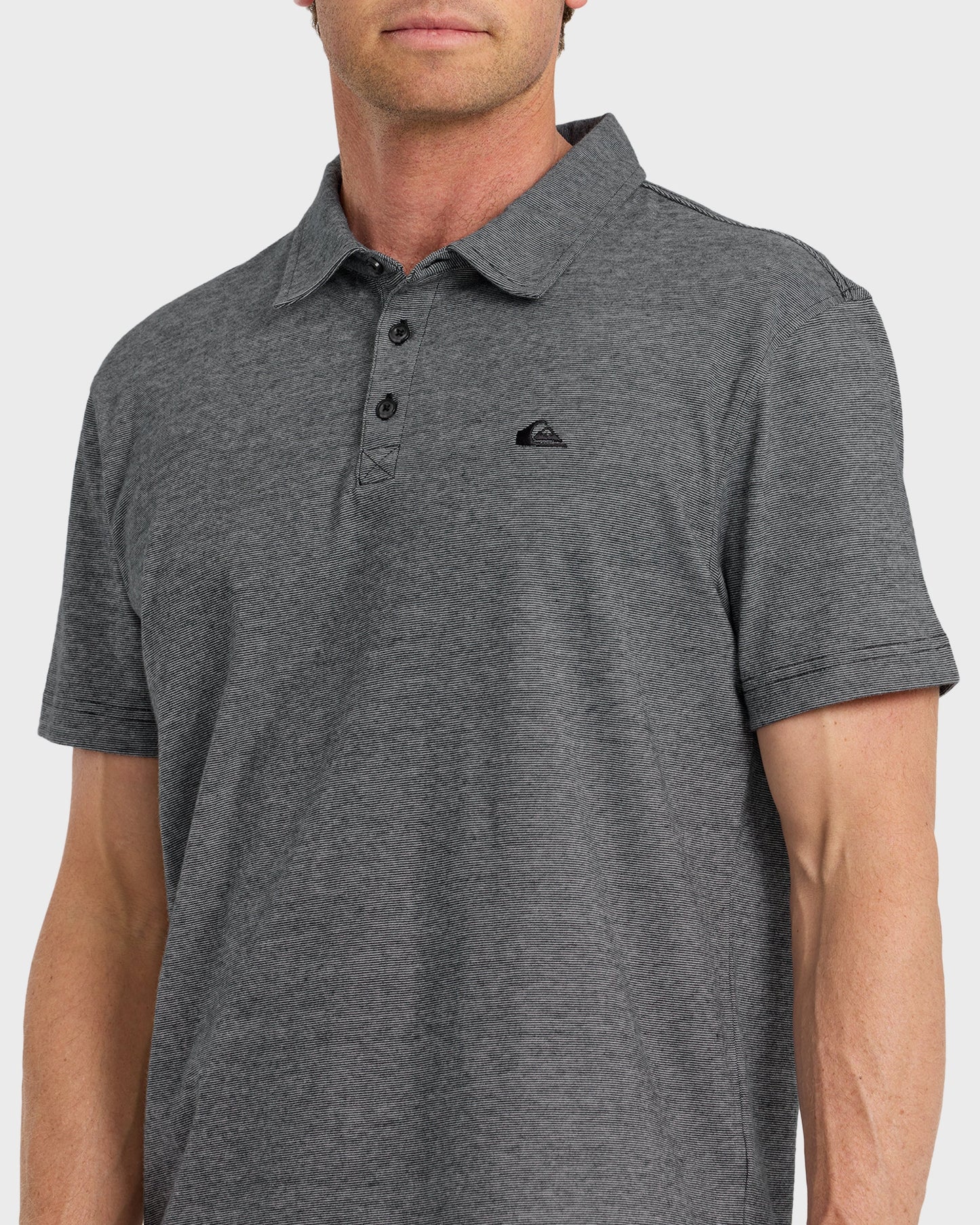 Sunset Cruise Polo Shirt - Black