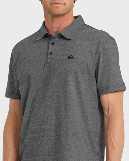 Sunset Cruise Polo Shirt - Black