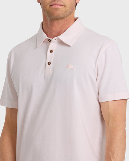 Sunset Cruise Polo Shirt - Rosewater