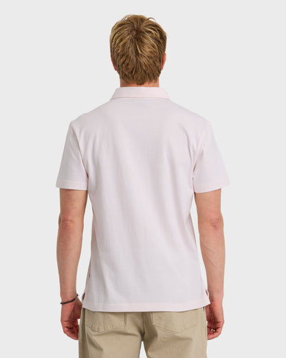 Sunset Cruise Polo Shirt - Rosewater