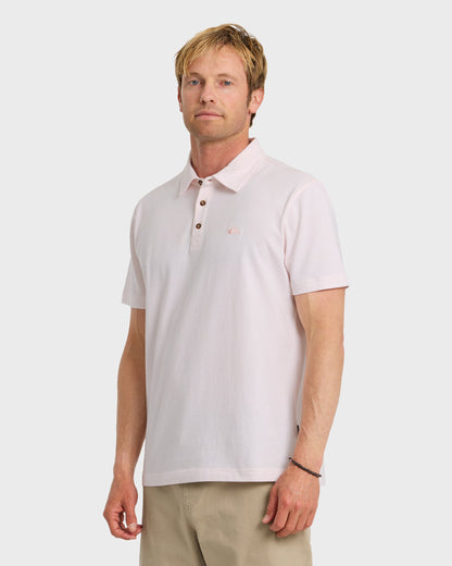 Sunset Cruise Polo Shirt - Rosewater