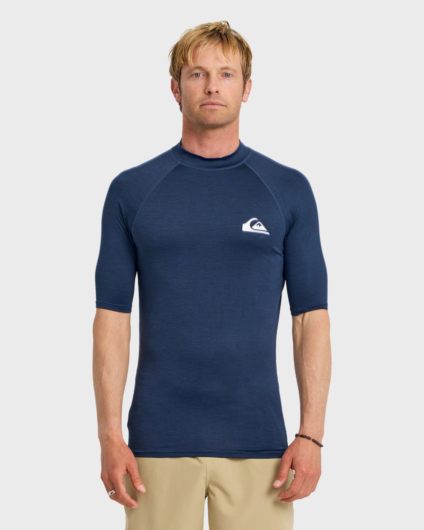 Everyday UPF 50 Short Sleeve Rashguard - Navy Heather
