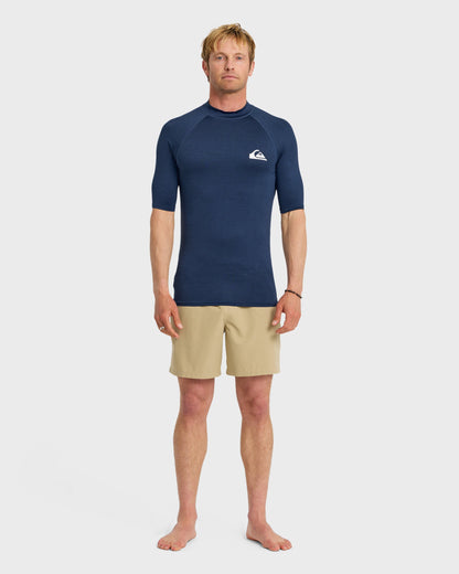 Everyday UPF 50 Short Sleeve Rashguard - Navy Heather