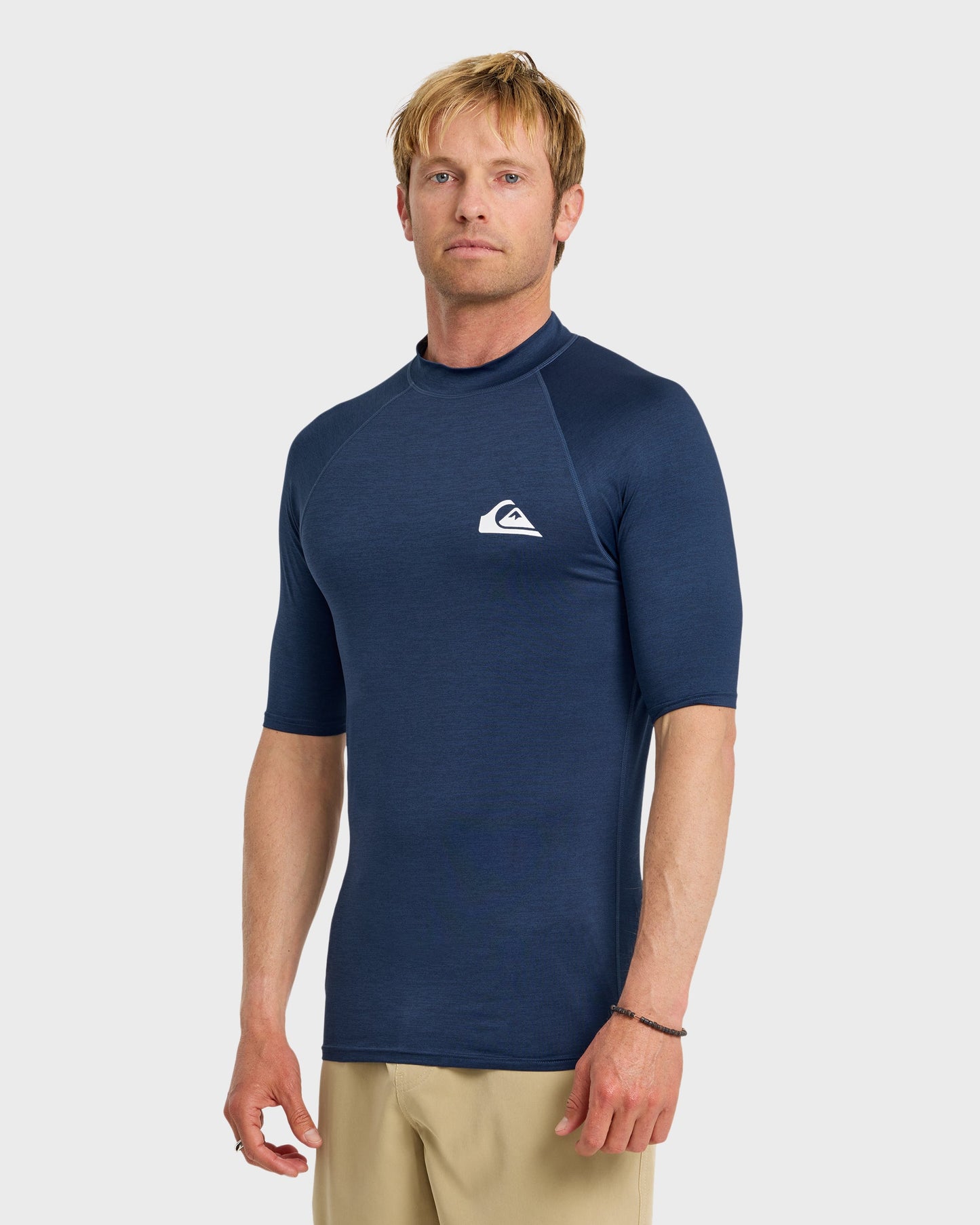 Everyday UPF 50 Short Sleeve Rashguard - Navy Heather