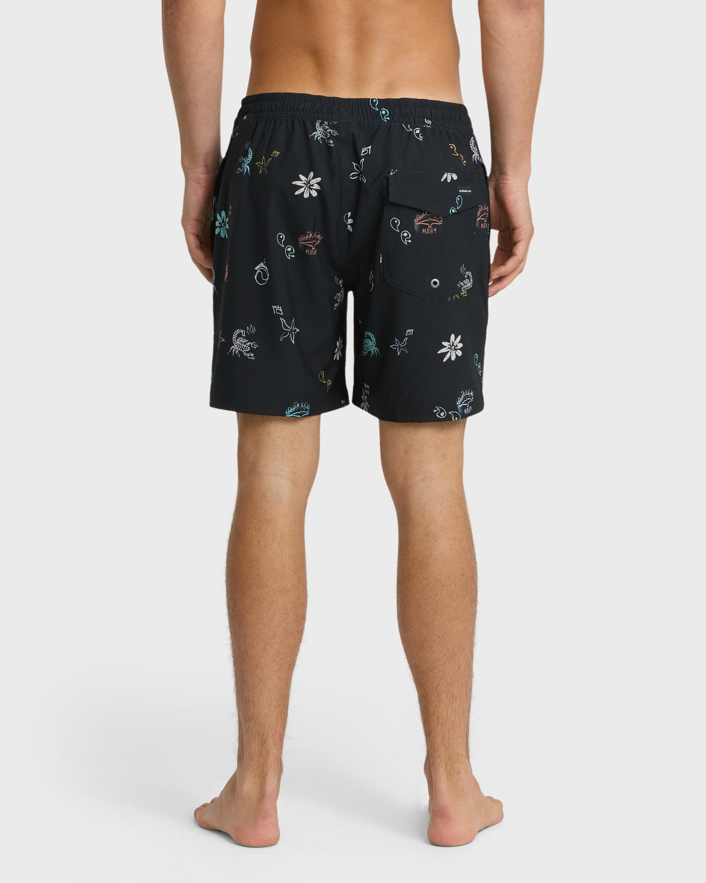 Surfsilk Mix 17" Nb Swim Trunks - Black