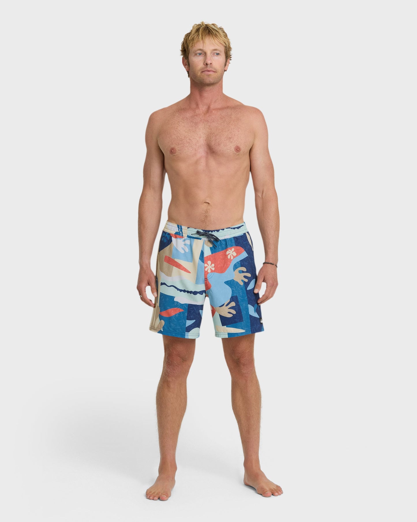 Surfsilk Mix 17" Nb Swim Trunks - Cream
