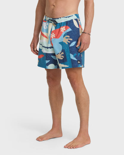 Surfsilk Mix 17" Nb Swim Trunks - Cream