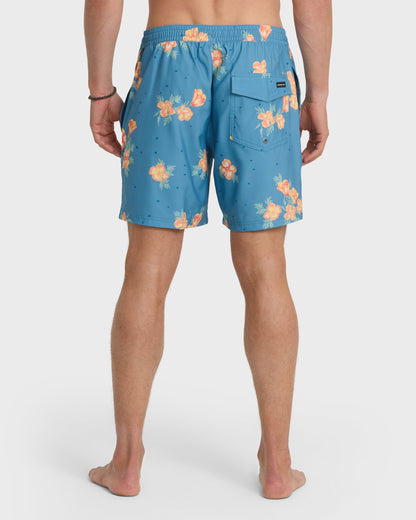 Surfsilk Mix 17" Nb Swim Trunks - Niagara