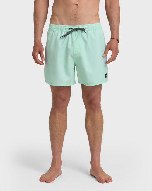 Everyday Solid 15" Swim Trunks - Brook Green