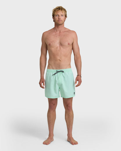 Everyday Solid 15" Swim Trunks - Brook Green