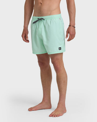 Everyday Solid 15" Swim Trunks - Brook Green