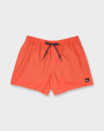 Everyday Solid 15" Swim Trunks - Hot Coral