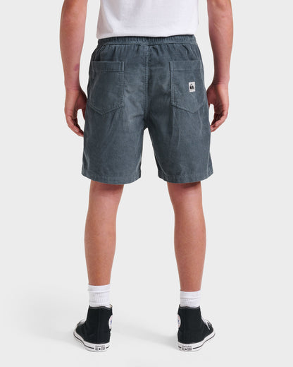 Taxer Corduroy Shorts - Granite Gray