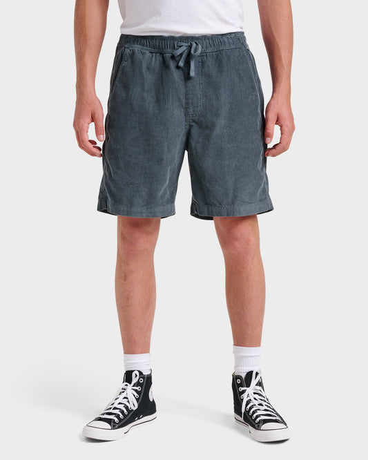 Taxer Corduroy Shorts - Granite Gray