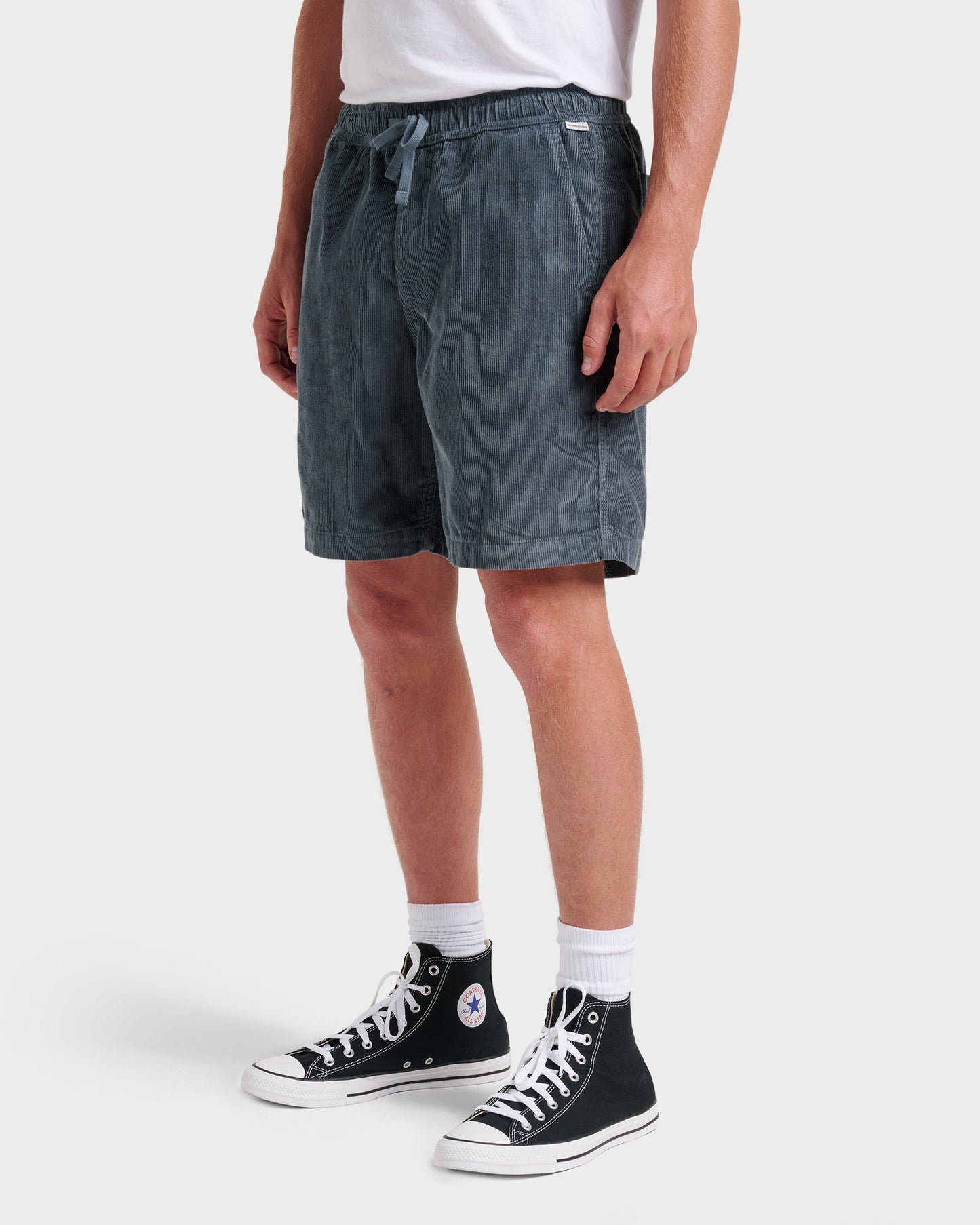 Taxer Corduroy Shorts - Granite Gray