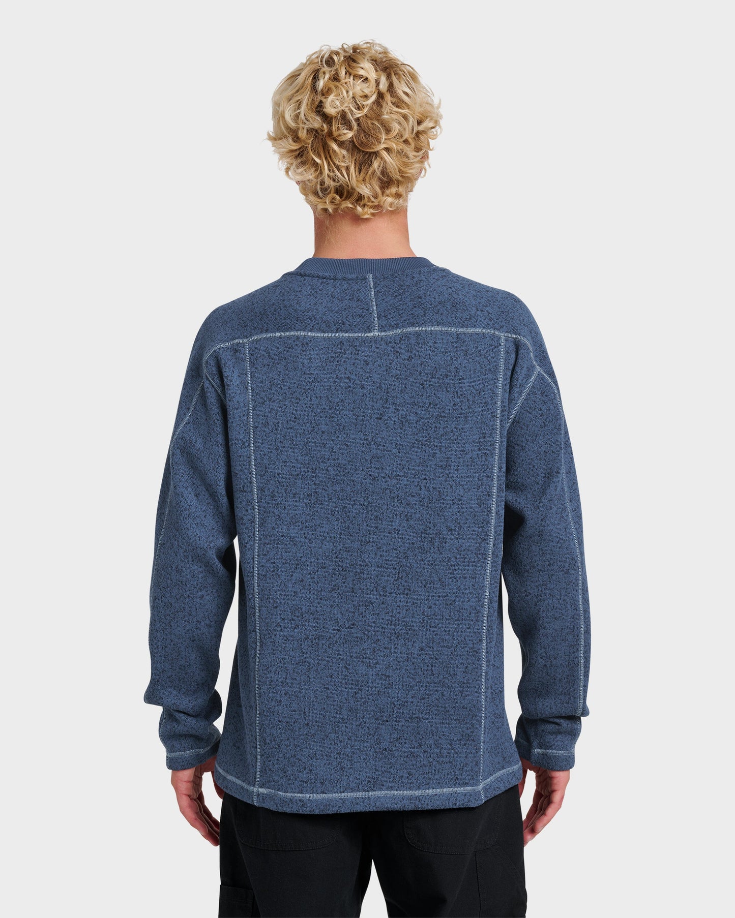 Keller Crewneck Sweatshirt - China Blue Heather