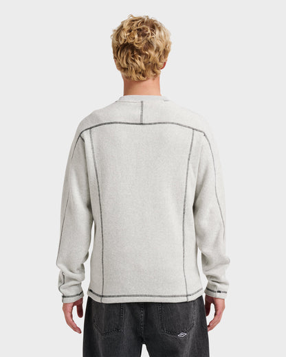 Keller Crewneck Sweatshirt - Light Gray Heather