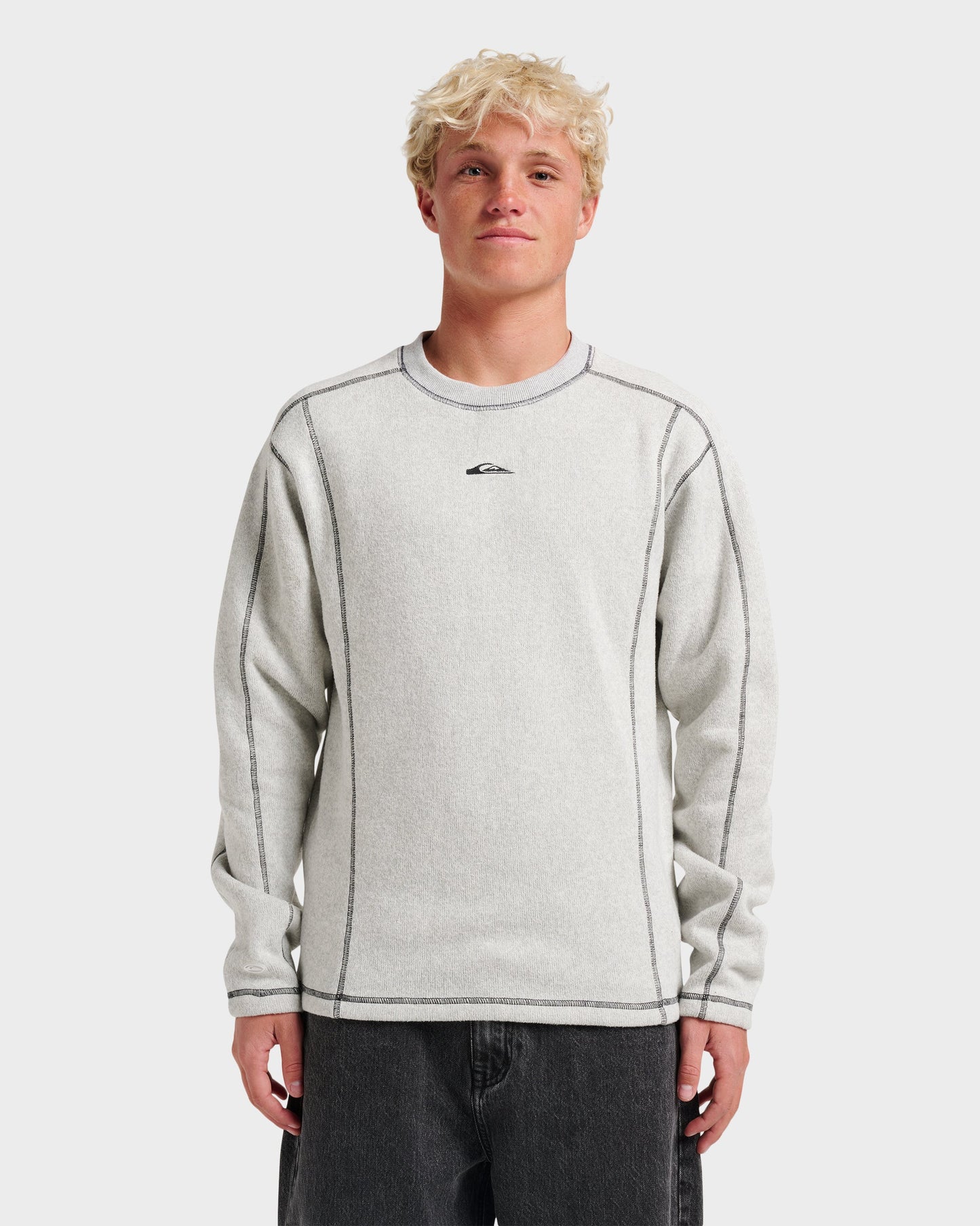 Keller Crewneck Sweatshirt - Light Gray Heather