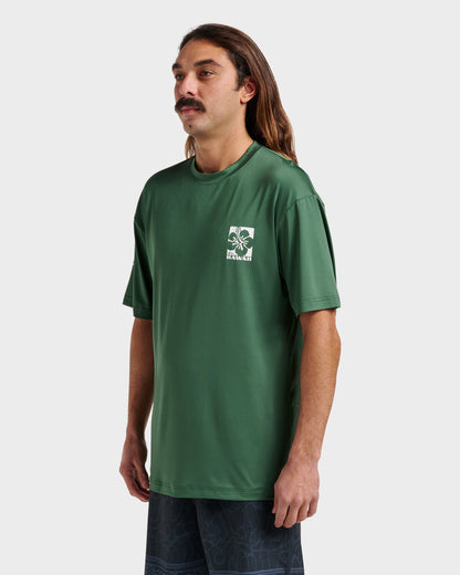 Hi Surf Tee Short Sleeve - Trekking Green