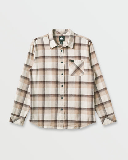 Penmar Check Flannel Shirt - Silver Birch