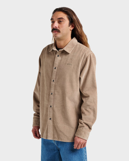 Cord Long Sleeve Shirt - Fallen Rock