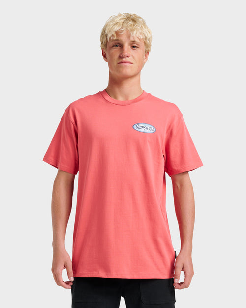 Cresent Speed Classic T-shirt - Mineral Red
