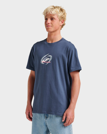 Orbital Motion Classic T-shirt - Navy