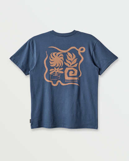 Peaceful Livin Classic T-shirt - Navy