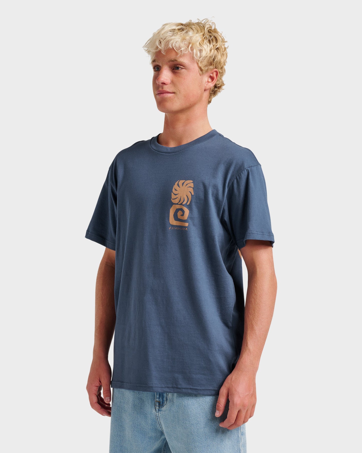 Peaceful Livin Classic T-shirt - Navy