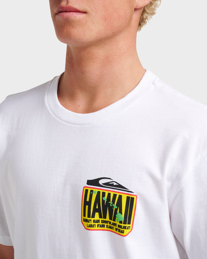 Hi Hawaii Crest Classic T-shirt - White