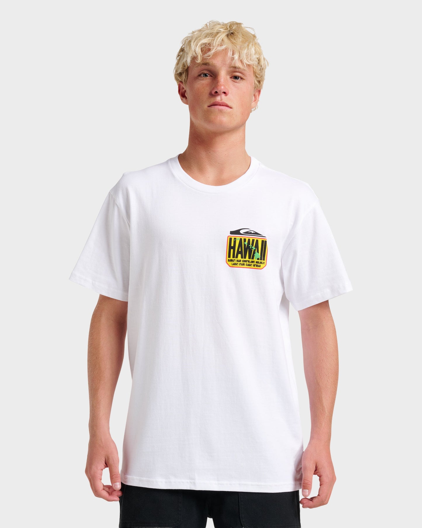 Hi Hawaii Crest Classic T-shirt - White