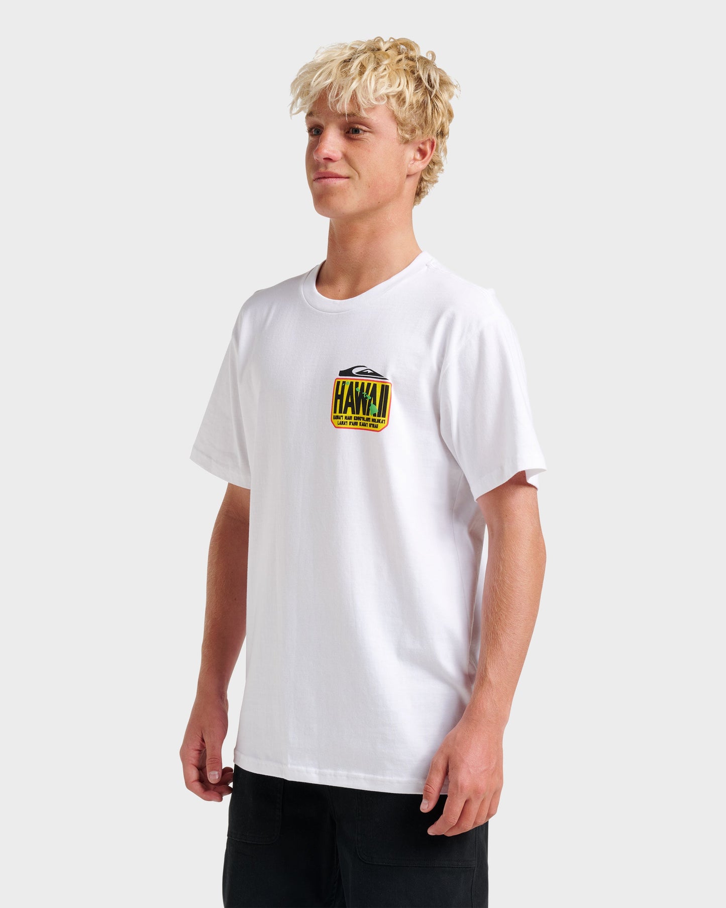Hi Hawaii Crest Classic T-shirt - White