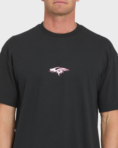 Old English Mercury T-Shirt - Black
