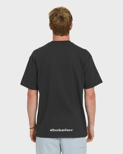 Old English Mercury T-Shirt - Black