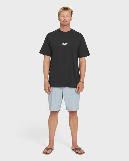Old English Mercury T-Shirt - Black