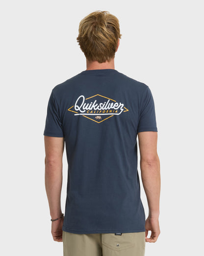 Cali Gold T-Shirt - Navy