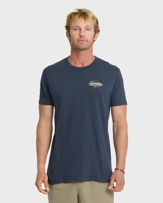 Cali Gold T-Shirt - Navy