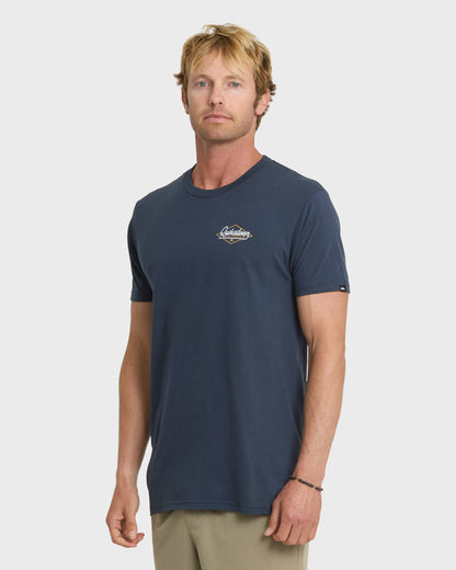 Cali Gold T-Shirt - Navy