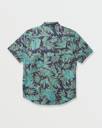 Palm Trip Classic Short Sleeve Shirt - Graystone