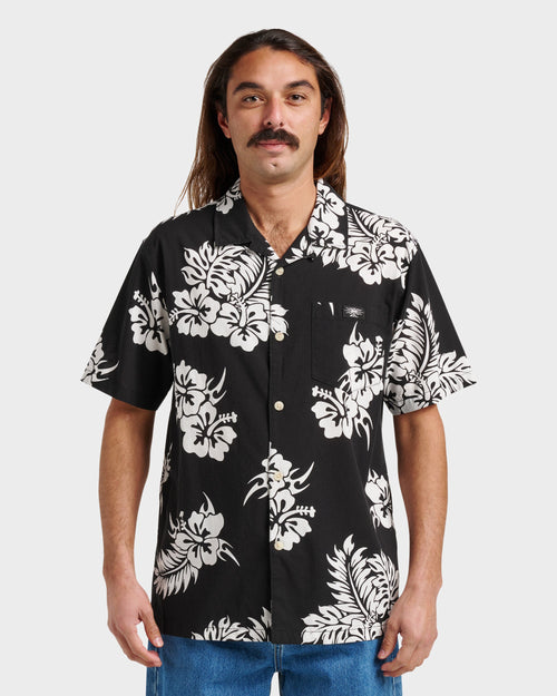 Pareo Dna Short Sleeve Shirt - Black